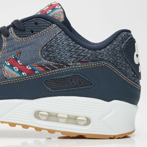 N25【特価/Used/良品/入手困難】NIKE AIR MAX 90 PREMIUM dark obsidian/dark/Jordan sb force atmos AIRMAX dunk acg supreme 1 2 4 95 97