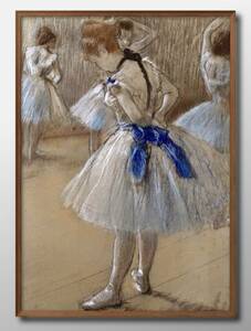 Art hand Auction 9291■Free Shipping!!Art Poster Painting A3 Size Edgar Degas Dancer Illustration Scandinavian Matte Paper, residence, interior, others