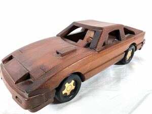  antique wooden automobile ③ Vintage / retro / toy / interior / collection / model / Classic car /02-0023