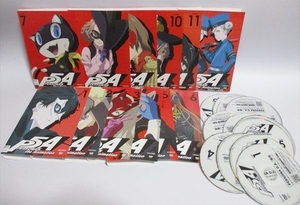 ★ DVD ★ ペルソナ５ THE ＡＮＩＭＡＴＩＯＮ 全巻 全１２巻 完結 セット レンタルアップ版 福山潤