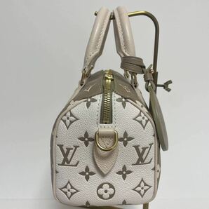 LOUIS VUITTON ルイヴィトン スピーディ バンドリエール20 モノグラム アンプラント カーキ ベージュ M46118 ハンドバッグ 2way 送料無料の画像5