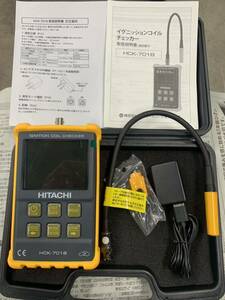  postage included! Hitachi ignition coil checker HCK-701B diagnosis machine instructions box attaching 