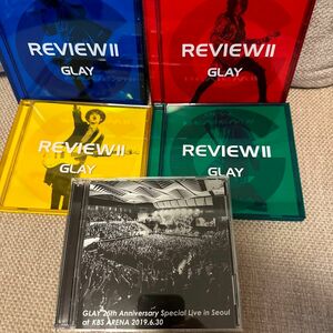 GLAY/REVIEW2～BEST OF GLAY～6枚組（ライブ DVD付き）