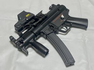 東京マルイ 電動ガン MP5K ハイマウント ドットサイト付き