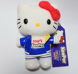 限定 ハローキティHello Kittyぬいぐるみマスコットボールチェーン コラボ Team TOM'S KeePer Angels レースクイーン 2014年