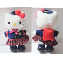 非売品 EIKOH クレーンゲーム UFOキャッチャー 景品 ハローキティ Hello Kitty ミミィ Mimmy ランドセル 小学生 制服 ぬいぐるみ 2000年_画像3