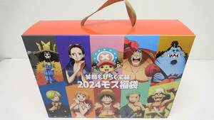 ★☆箱入モスバーガーONE PIECEワンピース笑顔もひらく宝箱2024モス福袋グッズ抜取無ブランケットTシャツ ミニショルダーバッグ送料710円可