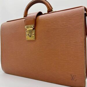 【美品】LOUIS VUITTON ルイヴィトン エピ セルヴィエット フェルモワール ビジネスバッグ ブリーフケース ダレス レザー メンズ M54358