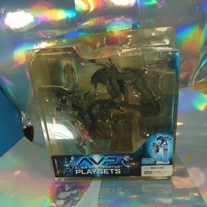 アメリカンフィギュア ALIEN VS PREDATOR 黄ばみ ブリスターパッケージ破損あります