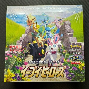 イーブイヒーローズ ボックス 未開封 シュリンク付き EEVEE HEROES BOX ポケモンカード ポケカ Japanese Pokemon Card