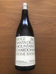 RIDGEリッジ ワイン　2002 SANTA CRUZ MOUNTAINS CHARDONNAY HOME RANCH