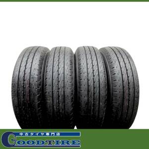 ほぼ未使用 2023年製 夏用4本 165/80R14 91/90NLT 165R14 6PR ブリヂストン ECOPIA R680 タイヤ プロボックス ADバン サクシード（4720）