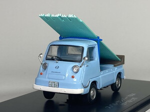 スバル サンバー 1964 (竿竹屋仕様) 1/43 - アシェット 懐かしの商用車コレクション