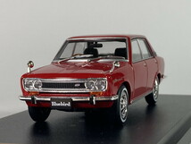 ダットサン ブルーバード Datsun Bluebird 1600 SSS (P510) 1969 1/43 - アシェット国産名車プレミアムコレクション Hachette_画像1