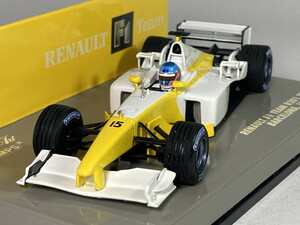 ルノー Renault F1 Team B201 Testcar Barcelona 2002 J. Button 1/43 - ミニチャンプス Minichamps