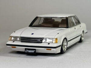 [ジャンク] トヨタ チェイサー アヴァンテ ツインカム Toyota Chaser Avante Twincam 24 1/43 - ディズム DISM 車高調整付