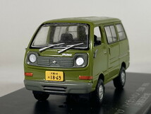 [ジャンク] ダイハツ ハイゼットバン S38V 1976 (米屋配達仕様) 1/43 - アシェット 懐かしの商用車コレクション_画像1