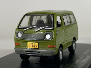 [ジャンク] ダイハツ ハイゼットバン S38V 1976 (米屋配達仕様) 1/43 - アシェット 懐かしの商用車コレクション