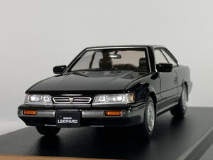 ニッサン レパード アルティマ Nissan Leopard Ultima V30 Twincam (F31) 1988 1/43 - アシェット国産名車プレミアムコレクション Hachette