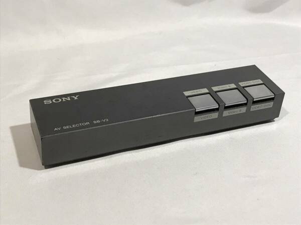 〓 送料無料 〓【 SONY 】ソニー ＡＶセレクター SB-V3 コンポジット RCA