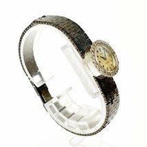 【1円スタート】【訳あり品】ROLEX ロレックス PRECISION プレシジョン SS シルバー文字盤 手巻き レディース腕時計 244352_画像3