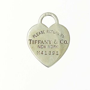 【1円スタート】TIFFANY & Co. ティファニー シルバー リターントゥ ハートタグ 7.3g 925刻印 ペンダントトップ 248115