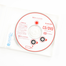 ELECOM エレコム レンズクリーナー CD/DVD用 読み込みエラー解消に 湿式 対応 日本製 CK-CDDVD3 数回使用_画像3