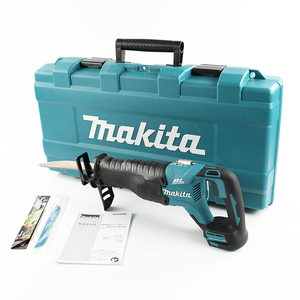 お手入れ済み makita マキタ レシプロソー充電式18V JR187DZK 本体+ケースのみ 鉄工用未使用レシプロソーブレード付き(4,840円)