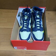 NIKE WMNS DUNK HIGH LX ナイキ ウィメンズ ダンク ハイ LX 28.5cm スニーカー ピスタチオ/ミッドナイトネイビー_画像9