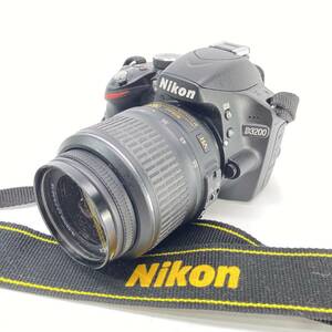 1円～ 6T50290124 Nikon ニコン デジタル一眼 D3200 AF-S DX NIKKOR 18-55mm 3.5-5.6 G VR カメラ 撮影機器 通電確認 動作未確認