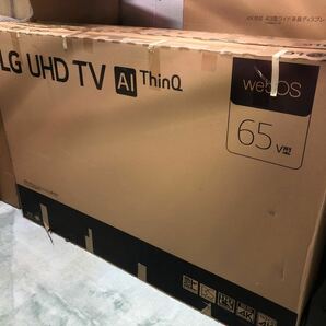 LG UHD TV ai thinq 65インチ 65v型 webOS 売り切りセール！テレビ 完全ジャンク部品取りの画像1
