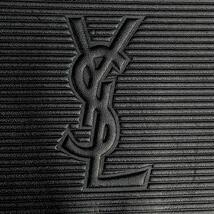 【美品】Yves Saint Laurent イヴサンローラン ショルダーバッグ 2way YSL カサンドラ ロゴ型押し ゴールド金具 レザー 黒 ブラック_画像3