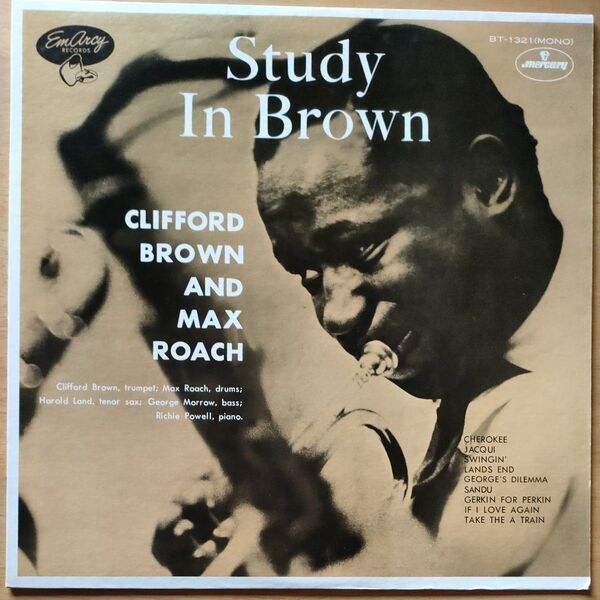 STUDY IN BROWN /CLIFFORD BROWN AND MAX ROACH /国内盤 LP