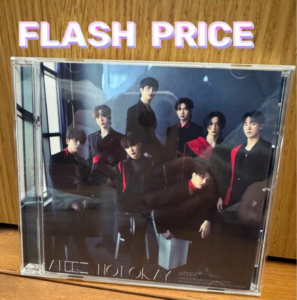 ATEEZ アチズ　NOT OKAY FLASH PRICE盤　CD