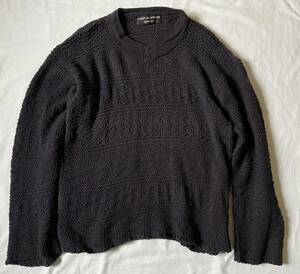 極美品 vintage archive ビンテージ アーカイブ comme des garcons homme plus コムデギャルソンオムプリュス クルーネック ルーズ ニット 