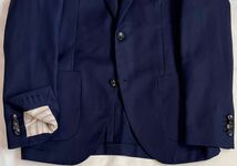 LARDINI ラルディーニ サイズ 44 S〜M テーラードジャケット ネイビー系 ウール 100% イタリア製_画像3