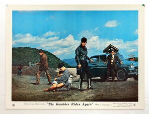 【映画ロビーカード】The Rambler Rides Again