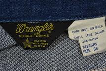 ラングラー 80’ｓ 74126 USA製ビンテージ Wrangler MJ_画像3