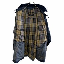 1スタ バブアー　M ビューフォート　LIGHTWEIGHT BEAUFORT フード付き　コットン　ジャケット　ネイビー　i27 Barbour メンズ_画像6