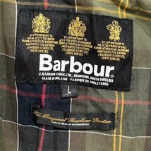 1スタ バブアー　L ビューフォート　FLYWEIGHT BEAUFORT ワックス　コットン　ジャケット　カーキ　i29 Barbour メンズ_画像8