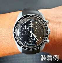 OMEGA×Swatch オメガ×スウォッチ　専用設計ラバーベルト　バネ棒　工具付　イエロー　新品!　送料無料!_画像10