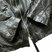 KMRii ケムリ leather jacket black ブラック レザージャケット studs スタッズ 天然石 14th addiction ifsixwasnine share sprite rare_画像5