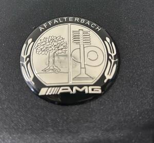 【中古品】メルセデス　ベンツ　AMG　メタルステッカー