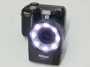 ◎60☆Nikon ニコン COOLPIX 4300 クールピクス ブラック／マクロ クールライト SL-1☆0219-219