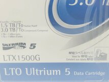 60☆未使用　SONY LTO Ultrium5 1.5TB/3.0TB データカートリッジ LTX1500GR 5ケまとめて◆0112-424_画像3