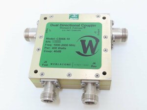 ◎レパ520/60☆WERLATONE C5068-10 DUAL DIRECTIONAL COUPLER☆0226-265