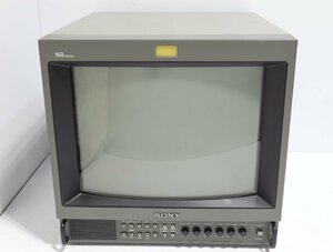 140☆SONY ソニー 業務用トリニトロンカラービデオモニター PVM-1454Q☆3H-781