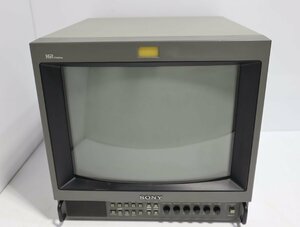 140☆SONY ソニー 業務用トリニトロンカラービデオモニター PVM-1454Q☆3H-782