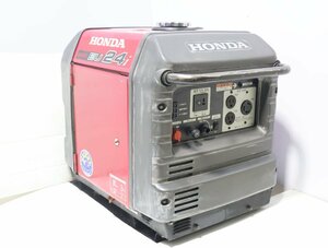 西H☆HONDA ホンダ インバーター エンジン 発電機 EU24i 100V 50/60Hz オイル交換済み◆3I-081