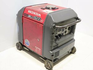 西H☆HONDA ホンダ インバーター発電機 EU28iS 50/60Hz エンジンオイル交換済☆3I-093